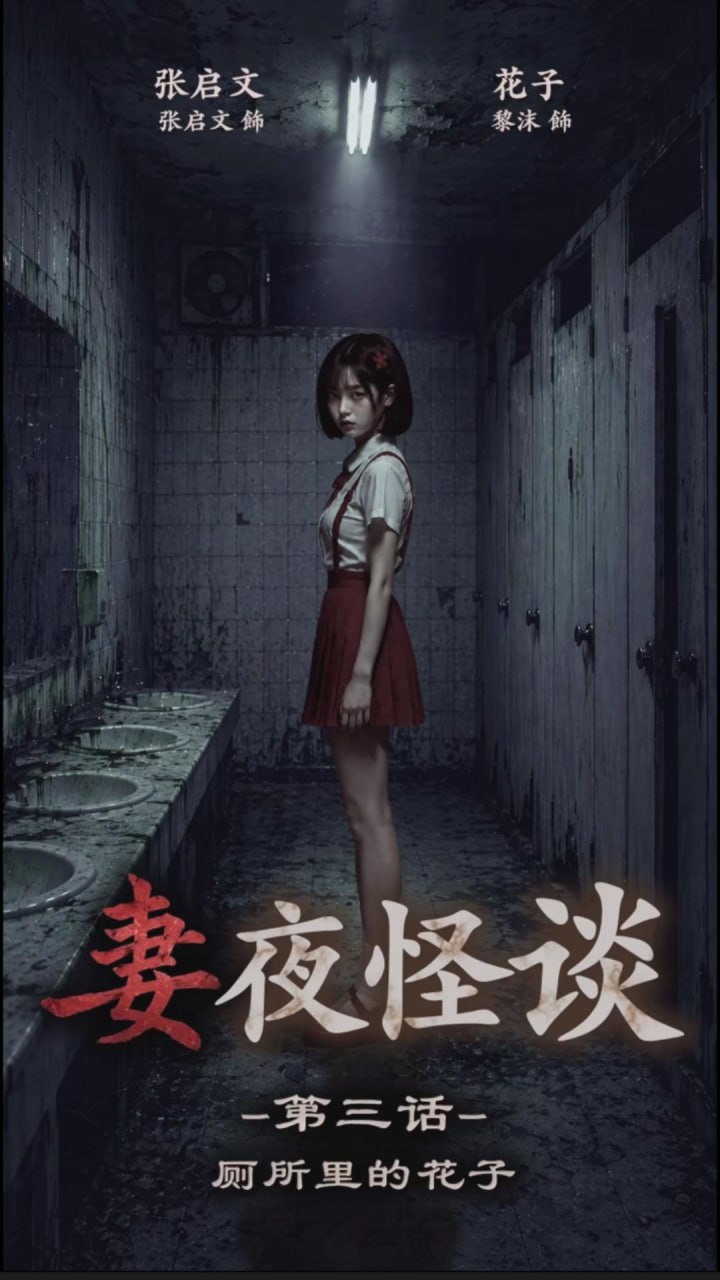 妻夜怪谈 厕所里的花子海报