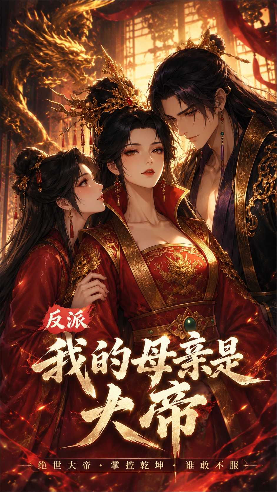 反派我的母亲是大帝海报