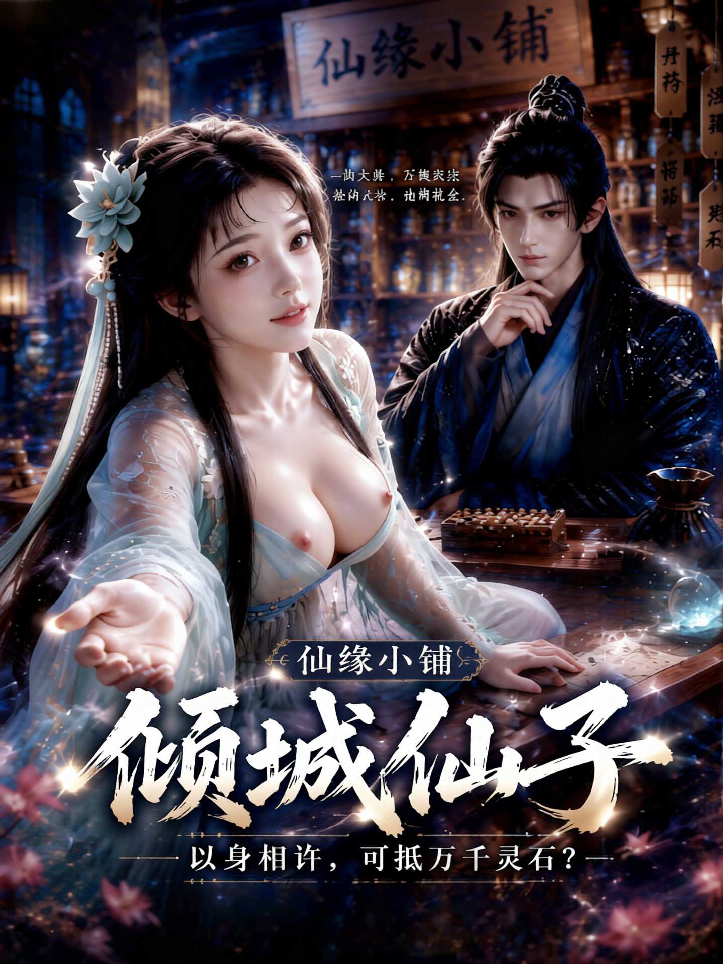 仙缘小铺海报