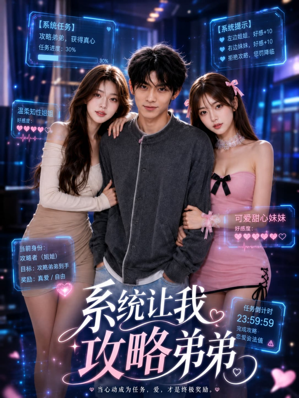 系统让我攻略弟弟海报