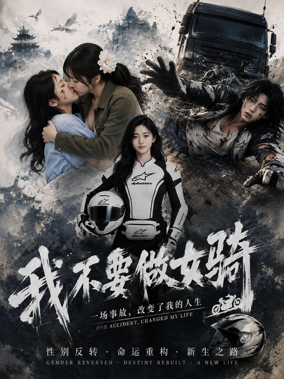 我不要做女骑海报