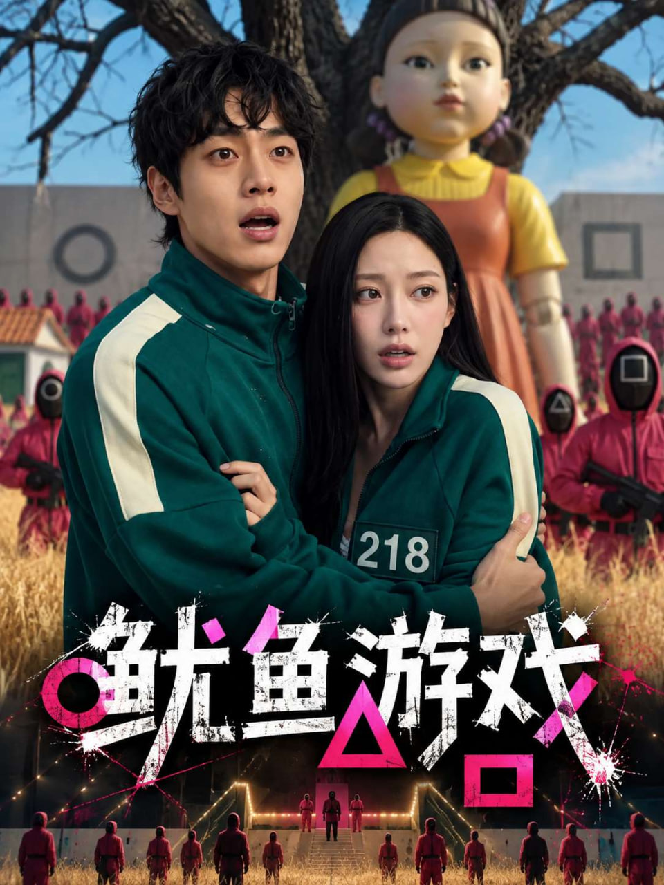 鱿鱼游戏海报