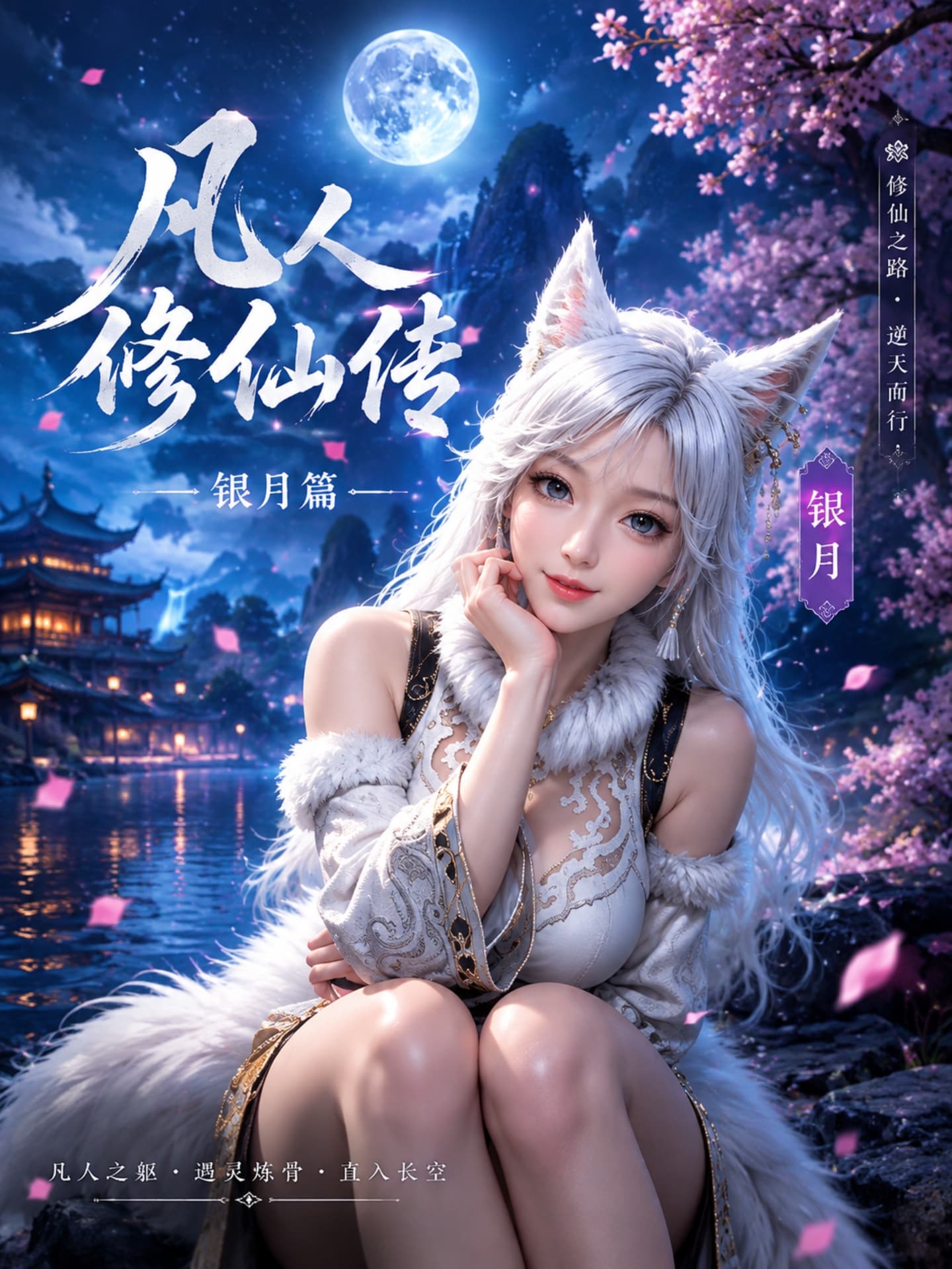 凡人修仙传-银月海报